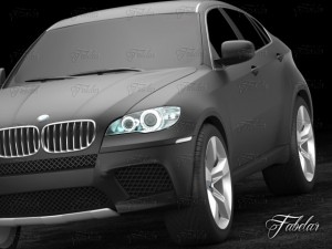 bmw x6 2013 Modèle 3D