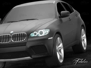 bmw x6 2013 3D Model