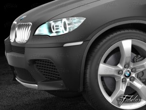 bmw x6 2013 Modèle 3D
