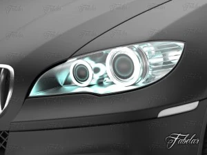 bmw x6 2013 3D Model