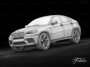 bmw x6 2013 3D Model