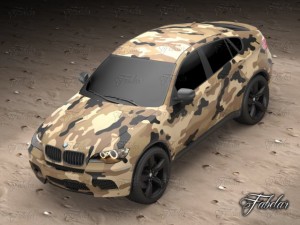 bmw x6 mod1 3D Model