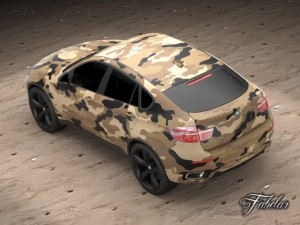 bmw x6 mod1 3D Model