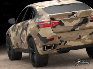 bmw x6 mod1 3D Model