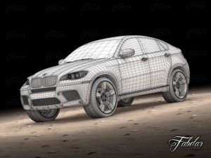 bmw x6 mod1 3D Model
