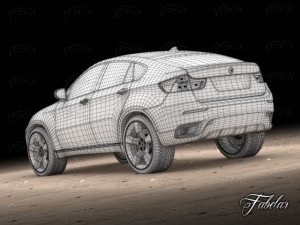 bmw x6 mod1 3D Model