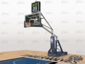 basketball court Model 3D