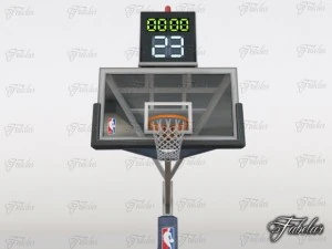basketball court 3D Model
