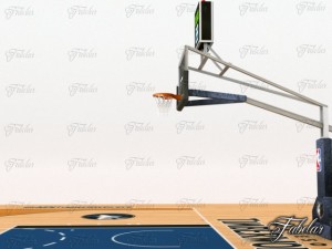 basketball court Model 3D