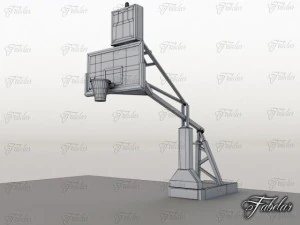 basketball court 3D Model