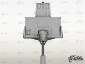 basketball court 3D Model