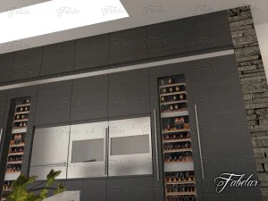 kitchen 01 3D Model