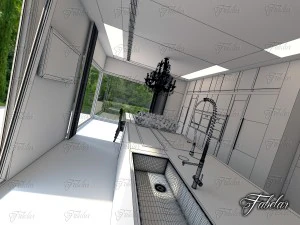kitchen 01 3D Model