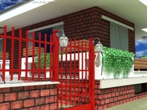 villa 3D Model
