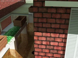 villa 3D Model