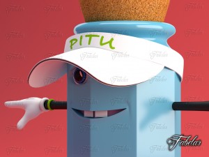 pitu Modelo 3D