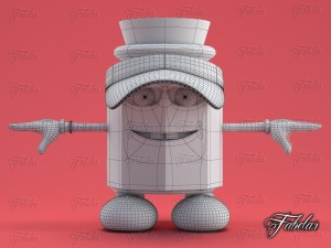 pitu Modelo 3D