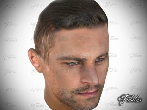 paul walker 3D Model