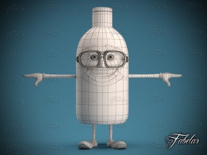 pepe fully rigged 3D Model