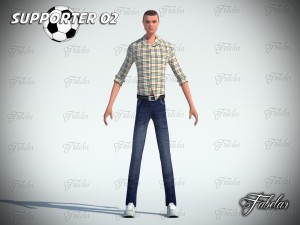 supporter 02 3D Model