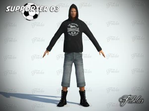 supporter 03 3D Model