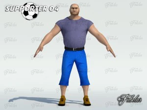 supporter 04 3D Model