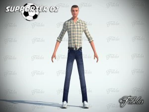 supporters coll 1 3D Model
