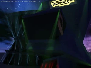 modern gym 3D Model