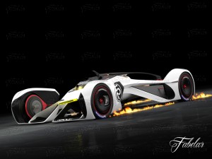 chevrolette chaparral 2x vision gt 3Dモデル