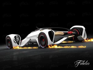 chevrolette chaparral 2x vision gt 3D Model