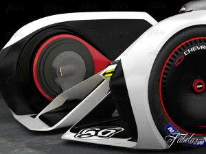 chevrolette chaparral 2x vision gt 3D Model
