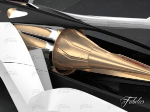 chevrolette chaparral 2x vision gt 3D Model
