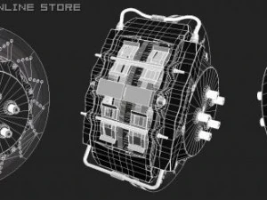 brembo brake system detaliated 3D Model