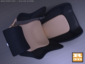 sport seat 3D Model