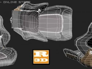 sport seat 3D Model
