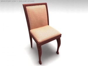 old chair 3D Модель