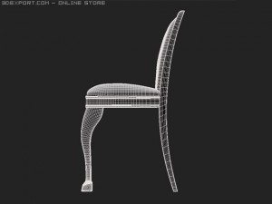 old chair Modelo 3D