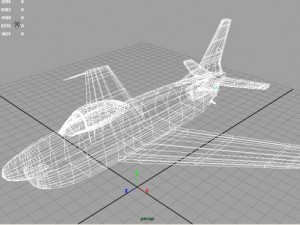 f 86d saber Model 3D