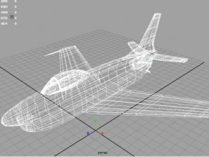 f 86d saber 3D Model