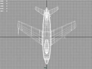 f 86d saber Model 3D