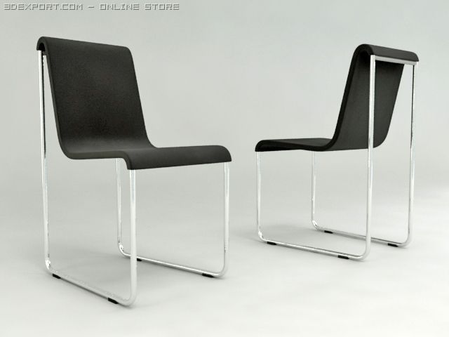 slender chair Model 3D .c4d .max .obj .3ds .fbx .stl .blend 