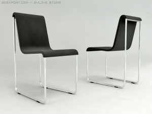 slender chair 3D Модель