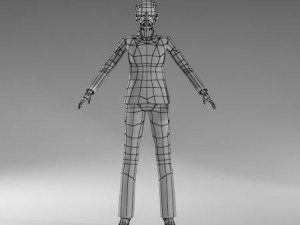 womancasual1 Modelo 3D