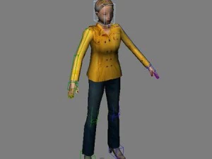 womancasual1 3D Model