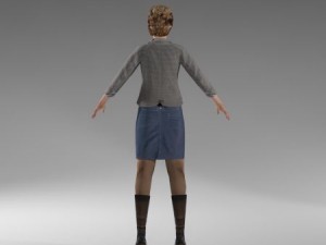 womancasual2 Modelo 3D