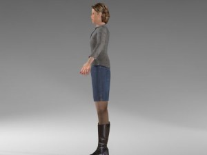 womancasual2 Modelo 3D