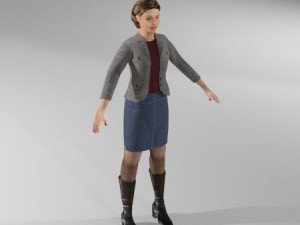 womancasual2 Modelo 3D