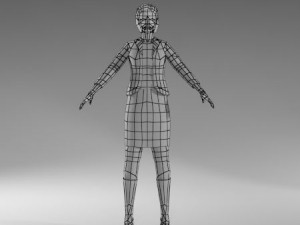 womancasual2 Modelo 3D