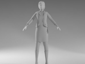 womancasual2 Modelo 3D