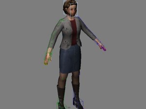 womancasual2 Modelo 3D